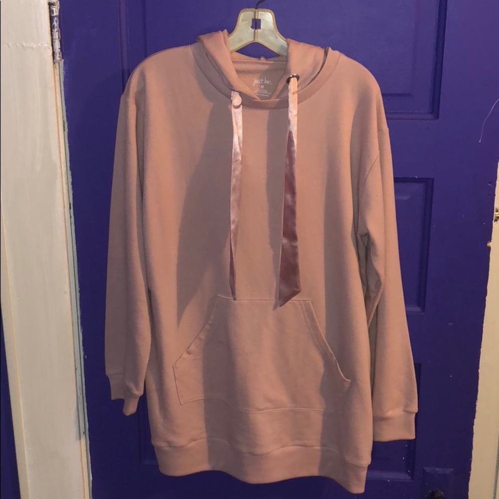 Pink hoodie